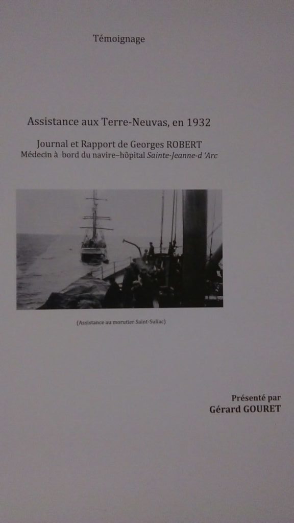 Assistance aux Terre-Neuvas, en 1932