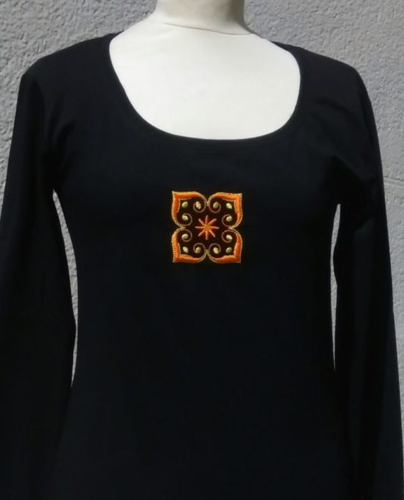 tee shirt carre coeur