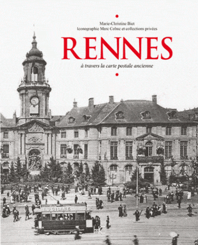 rennes à travers la carte postale