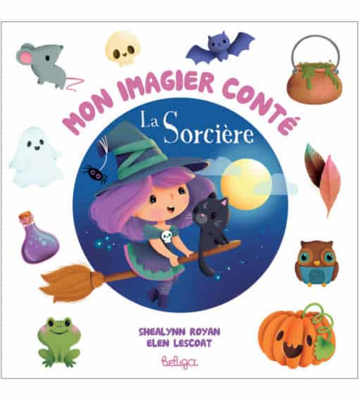 Mon imagier conté, la sorcière