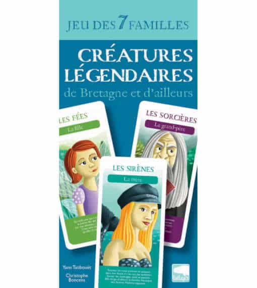 Jeu de 7 familles créatures légendaires