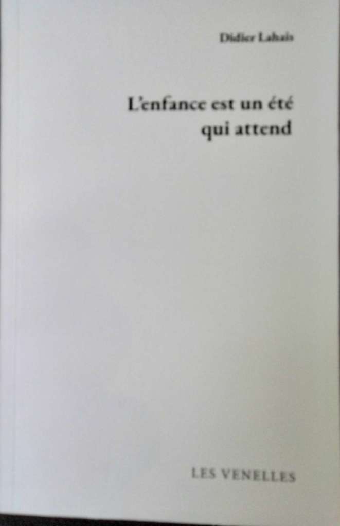 L'enfance est un été qui attend
