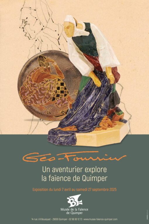 Géo Fourrier, un aventurier explore la faïence de Quimper
