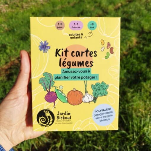 kit cartes légumes amusez vous à planifier votre potager