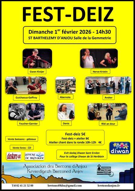 Fest deiz Angers 2026