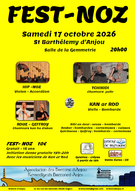Fest-noz bras e bro Angers